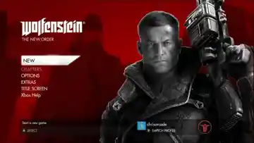 Wolfenstein The New Order (USA) screen shot title